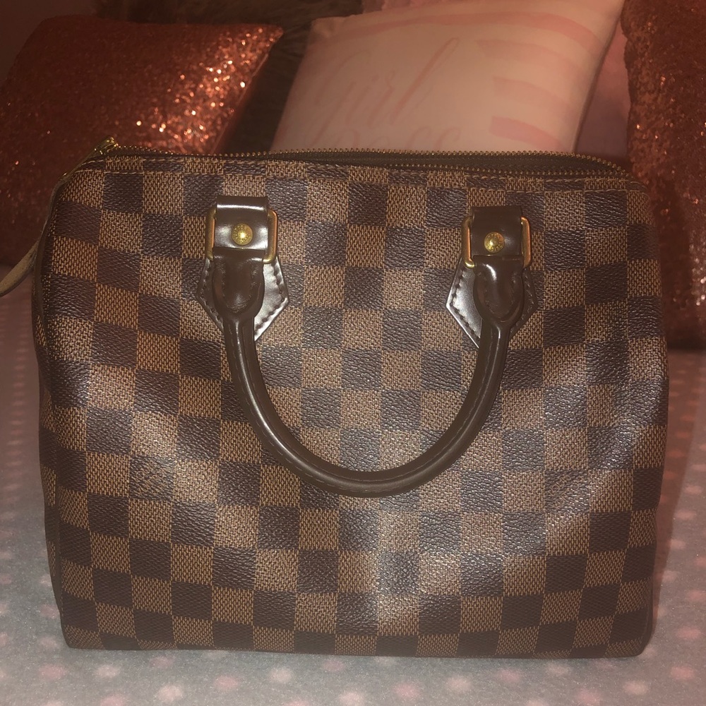 Louis Vuitton Speedy 25 Damier Ebene